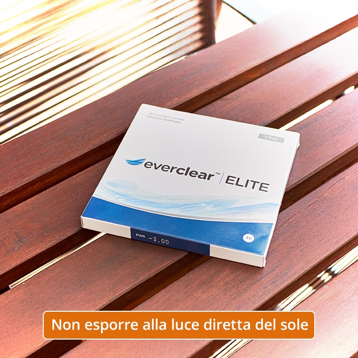 Scatola di everclear ELITE sul tavolo